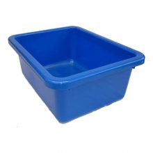 Blue Plastic Tub