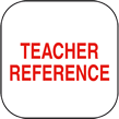 QLS Pre-Printed Sticky Label - "Teacher Reference" 