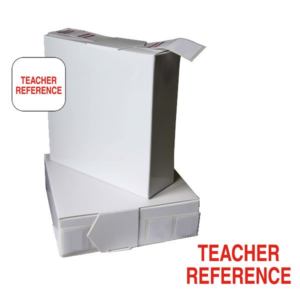 QLS Printed Label - Teacher Reference