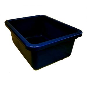 Black Plastic Tub Size 4