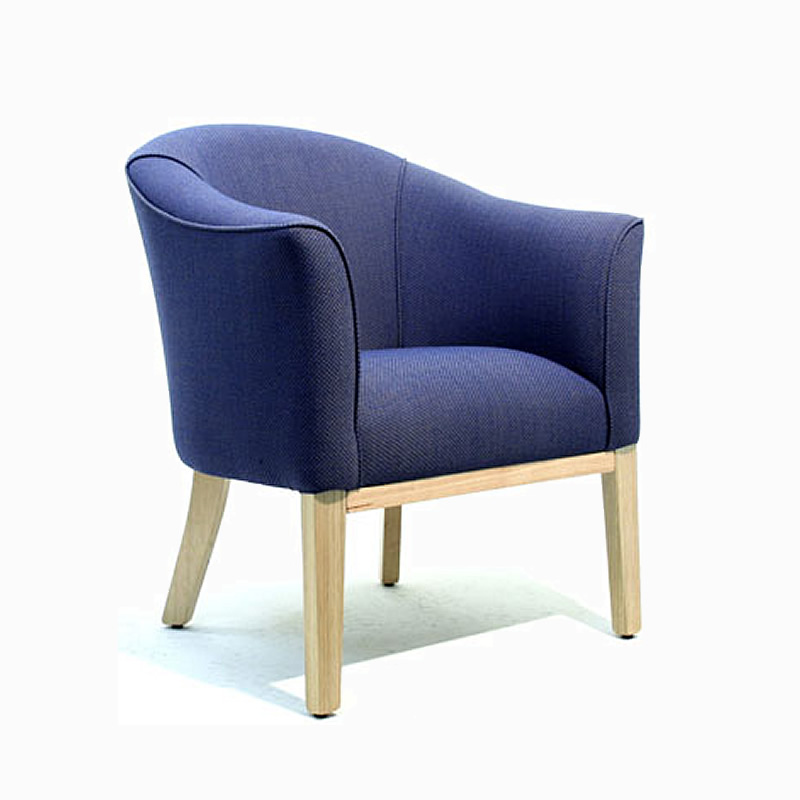 Milan Lounge Chair Blue