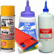 Glues and Removers