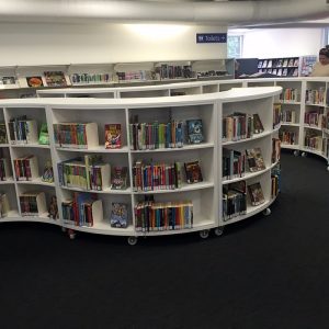 Caloundra Curved Shelving