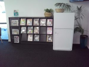 Lowood Library Sterling Magazine Display