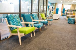 Maroochydore Library Soft Furniture Reading Area