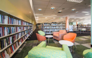 Toowong Shelving and Reading Area
