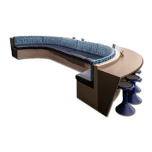 Woodridge Curve Combination Seating and Table