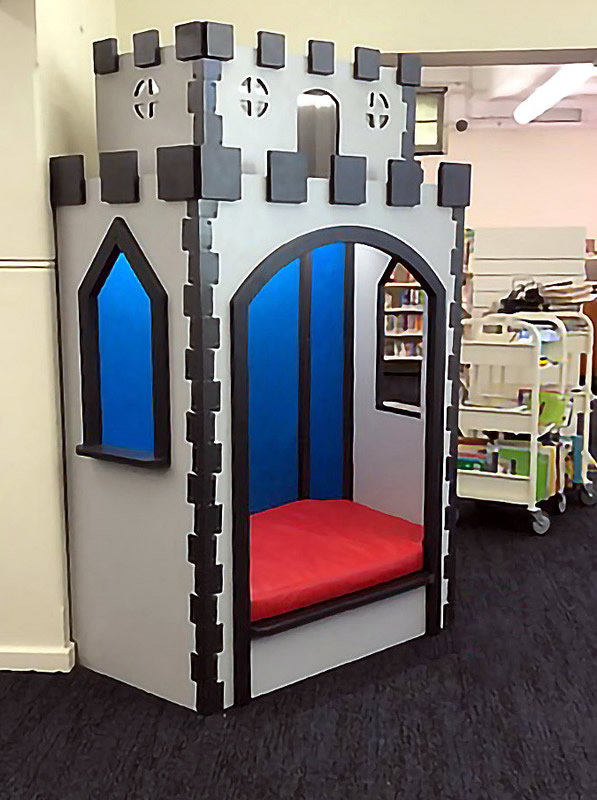 Castle Themed Reading Nook