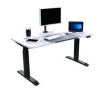 primo height adjustable with computer