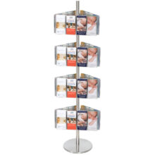Brochure Stand Carousel 48 Trifold BH8160