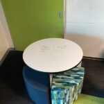 Sophia College Missoni Round with whiteboard top