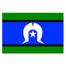 Torres Strait Flag Genre Label LASLABTSF