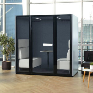 QPOD D Sound Proof Booth Two Person for Libraries in the field 2