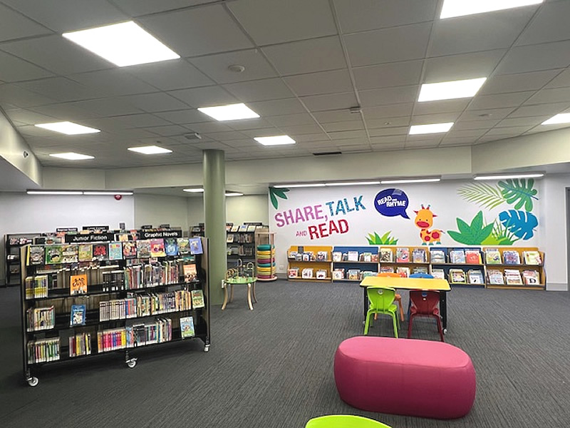 bureligh heads gold coast library fitout and furniture project